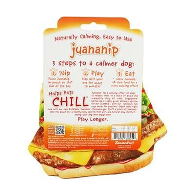 Doggijuana Refillable Cheeseburger Dog Toy Best Sales Price - Pet CBD