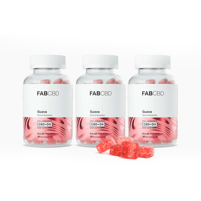 FAB CBD Delta 9 Gummies: 3-Pack Best Sales Price - CBD