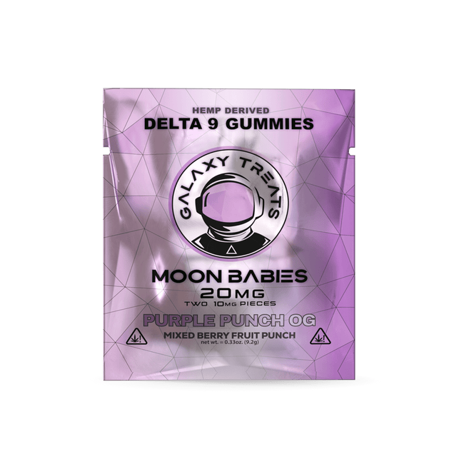 Galaxy Treats Purple Punch OG D9 Gummies (2-pack) Best Sales Price - Gummies