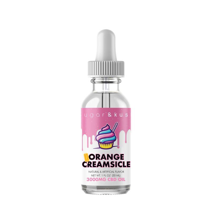 Sugar and Kush Orange Creamsicle CBD Oil Drop Best Sales Price - Tincture Oil