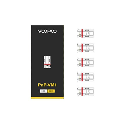 VooPoo PnP VM1 Mesh Coil 0.3ohm Atomizer Head Pack of 5 Best Sales Price - Accessories