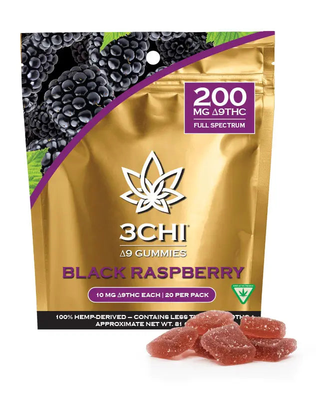 3CHI Delta-9 THC Gummies 200mg | 20pcs Best Sales Price - Gummies