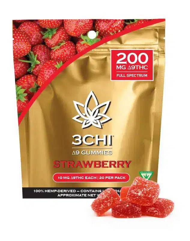 3CHI Delta-9 THC Gummies 200mg | 20pcs Best Sales Price - Gummies