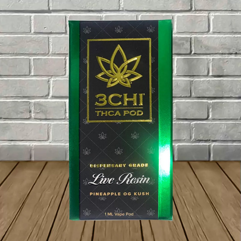 3Chi Dispensary Grade Live Resin THCa Pods 1ml Best Sales Price - Vape Cartridges