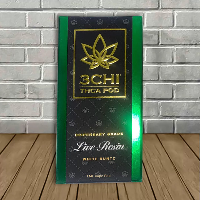 3Chi Dispensary Grade Live Resin THCa Pods 1ml Best Sales Price - Vape Cartridges