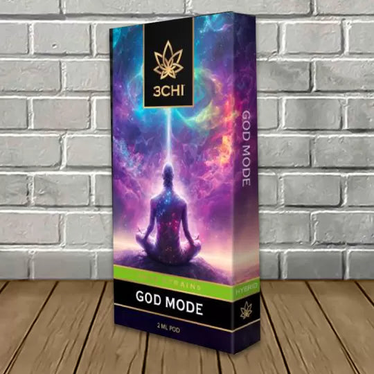 3Chi True Strains Cannabis 2ml Pod–God Mode (Hybrid) Best Sales Price - Vape Cartridges