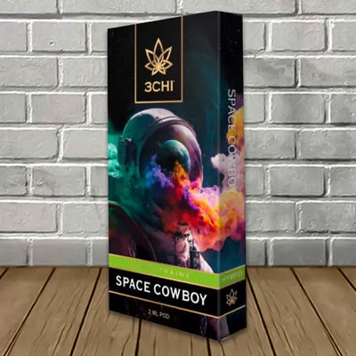 3Chi True Strains Cannabis 2ml Pod–Space Cowboy (Hybrid) Best Sales Price - Vape Cartridges