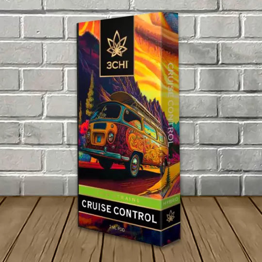 3Chi True Strains Cannabis 2ml Pod–Cruise Control (Hybrid) Best Sales Price - Vape Cartridges