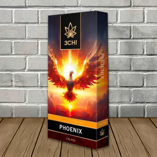 3Chi True Strains Cannabis 2ml Pod–Phoenix (Sativa) Best Sales Price - Vape Cartridges