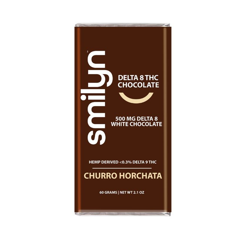 Smilyn Delta 8 Chocolate Bar Best Sales Price - Edibles