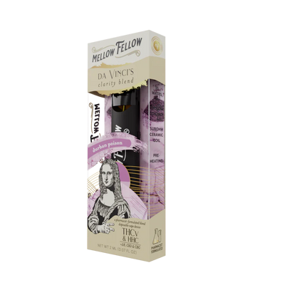 Mellow Fellow da Vinci's Clarity Blend 2ml Disposable Vape Durban Poison Best Sales Price - Vape Pens