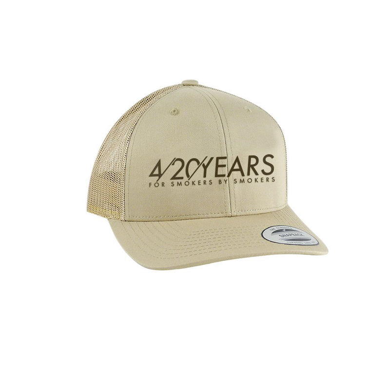 RYOT 4-20 Years Retro Trucker Hat – Beige Best Sales Price - RYOT