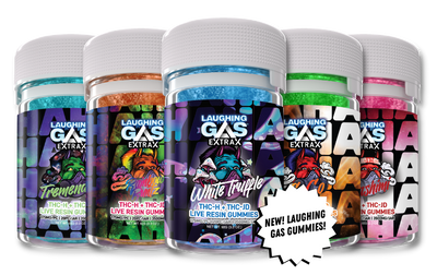 THCjd + THCH 3500mg Gummies | Laughing Gas Extrax Best Sales Price - Gummies