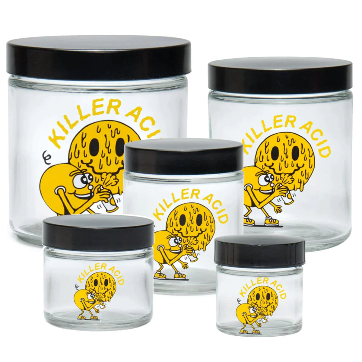 420 Science Clear Screw Top Jar Best Sales Price - Accessories