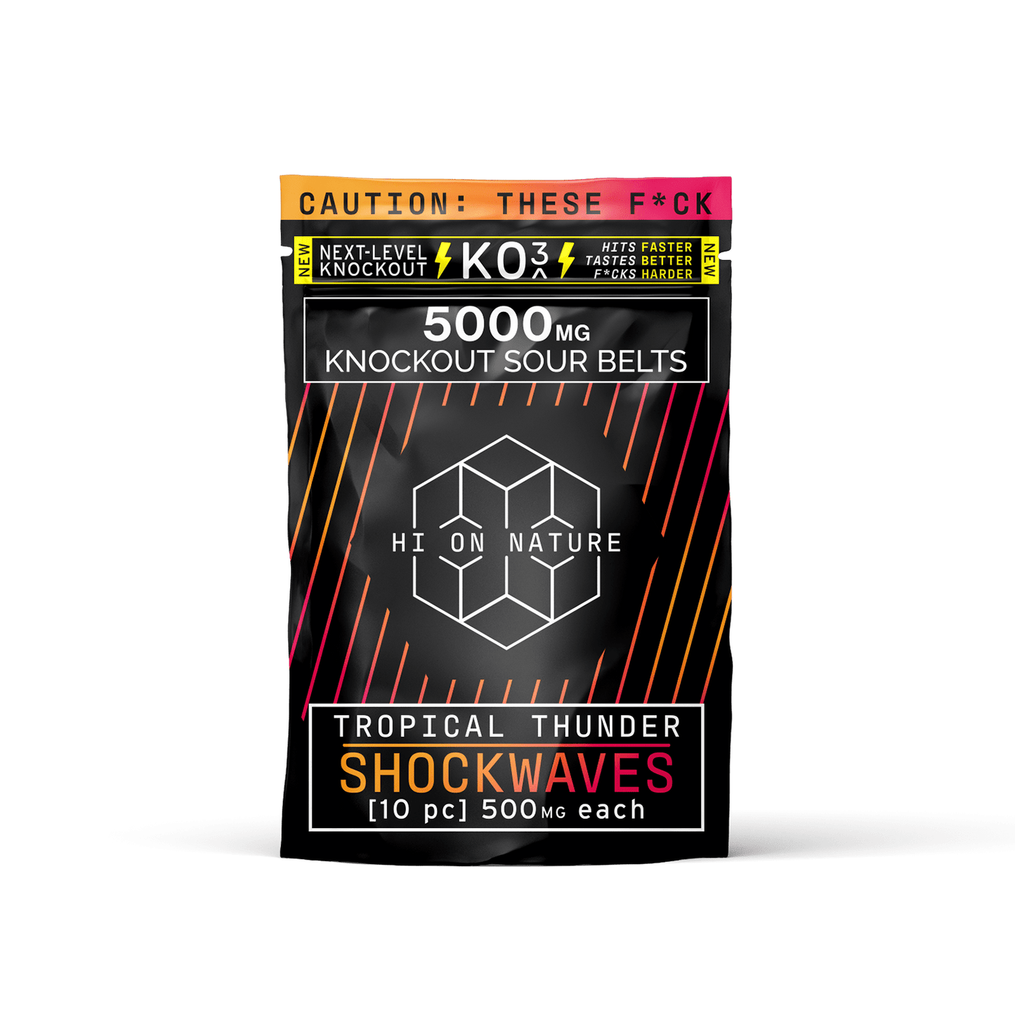 5000mg KNOCKOUT SHOCKWAVES - TROPICAL THUNDER Best Sales Price - Gummies