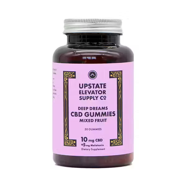 Upstate Elevator CBD Gummies | 10MG DEEP DREAMS CBD GUMMIES FOR SLEEP Best Sales Price - Gummies
