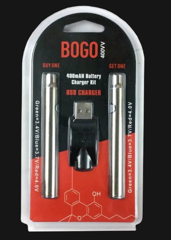 510 VAPE BATTERY (BOGO 2-PACK) for Delta 8 THC Vape Cartridges