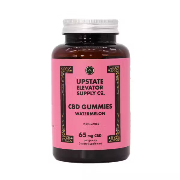 Upstate Elevator CBD Gummies | 65MG WATERMELON CBD GUMMIES Best Sales Price - Gummies