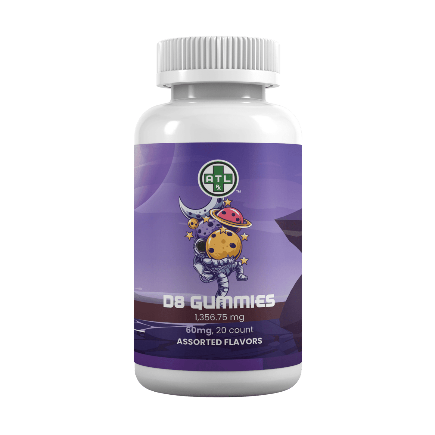 ATLRx Delta 8 Gummies 60 MG Best Sales Price - Gummies