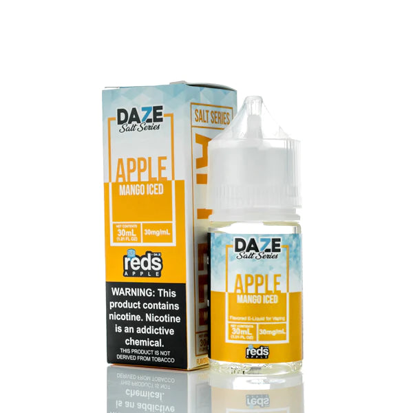 7 Daze TFN Salt Series Reds Apple EJuice Mango Iced 30ml (30mg) Best Sales Price - eJuice