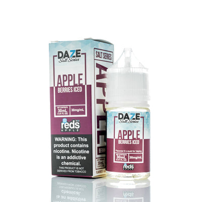 7 Daze TFN Salt Series Reds Apple Juice Berries Iced 30ml (50mg) Best Sales Price - eJuice