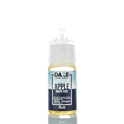 7 Daze TFN Salt Series Reds Apple eJuice Grape Iced 30ml (30mg) Best Sales Price - eJuice