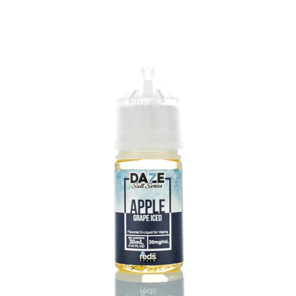 7 Daze TFN Salt Series Reds Apple eJuice Grape Iced30ml (50mg) Best Sales Price - eJuice