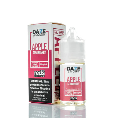 7 Daze TFN Salt Series Reds Apple eJuice Strawberry 30ml (30mg) Best Sales Price - eJuice