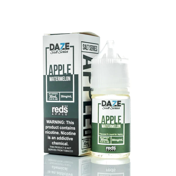 7 Daze TFN Salt Series Reds Apple eJuice Watermelon 30ml (30mg) Best Sales Price - eJuice