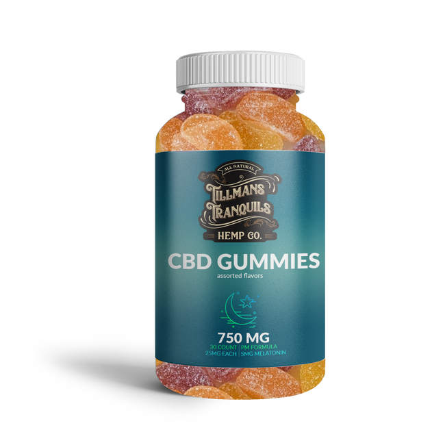 Tillmans Tranquils CBD Gummies With Melatonin – 750mg – Sleep Formula Best Sales Price - Gummies