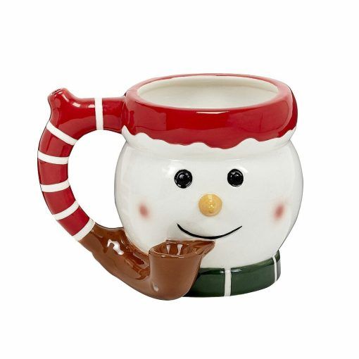 Cannabox Snowman Roast & Toast Mug Pipe Best Sales Price - Accessories