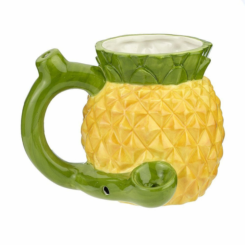 Pineapple Wake & Bake Mug Pipe Best Sales Price - Smoking Pipes