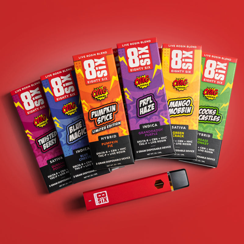 Eighty Six ‘Long Live the Rosin’ 12G Live Rosin Disposables Bundle Best Sales Price - Vape Pens