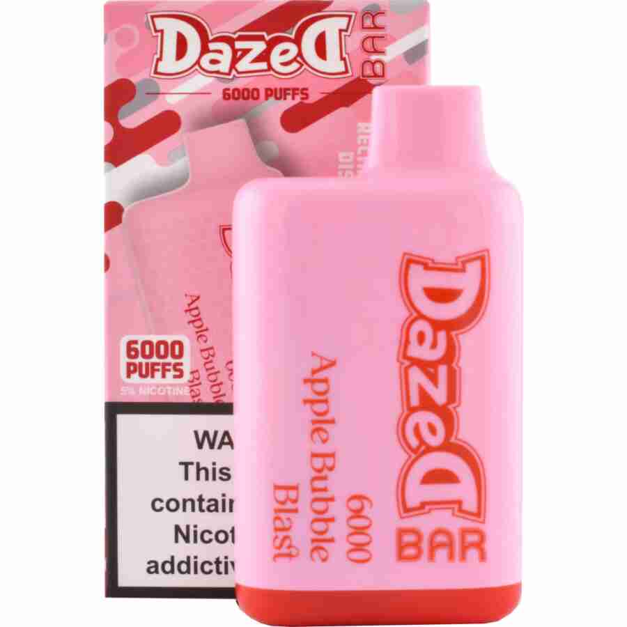 Dazed Bar 6000 Puff Disposable Vape Best Sales Price - Disposables