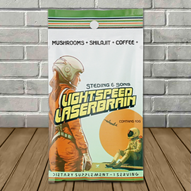 Allied Forces Lightspeed Laserbrain Instant Coffee 10g Best Sales Price - Edibles