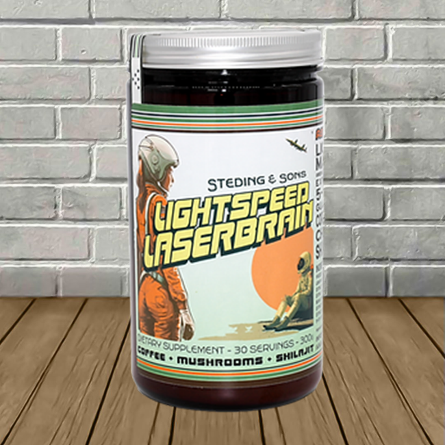 Allied Forces Lightspeed Laserbrain Instant Coffee 300g Best Sales Price - Edibles