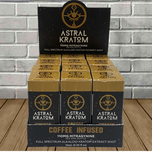 Astral Kratom Coffee Infused Kratom Extract Shot 10ml Best Sales Price - CBD