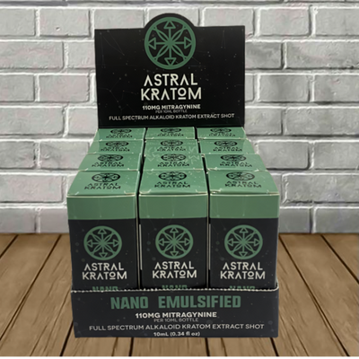 Astral Kratom Nano Emulsified Kratom Extract Shot 10ml Best Sales Price - CBD