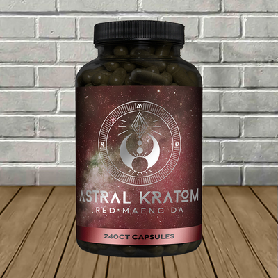 Astral Kratom Red Maeng Da Kratom Capsules 240ct Best Sales Price - Edibles