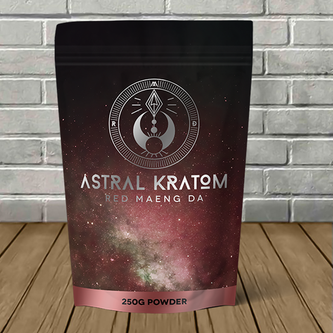 Astral Kratom Red Maeng Da Kratom Powder 250g Best Sales Price - Edibles