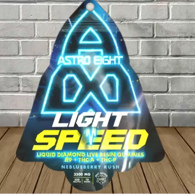 Astro Eight Live Resin Lightspeed Nano Gummies 3500mg Best Sales Price - Gummies