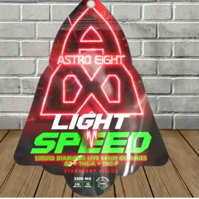 Astro Eight Live Resin Lightspeed Nano Gummies 3500mg Best Sales Price - Gummies
