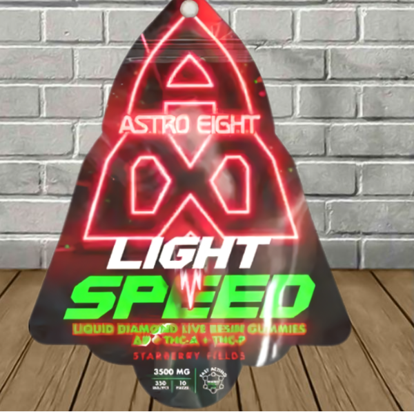 Astro Eight Live Resin Lightspeed Nano Gummies 3500mg Best Sales Price - Gummies