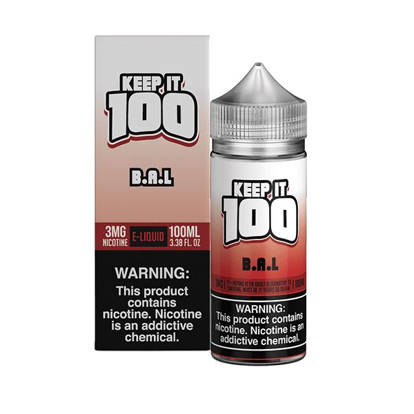 B.A.L by Keep It 100 Synthetic 100ml Best Sales Price - eJuice