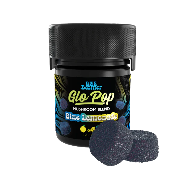 BLUE LEMONADE BLUE BOOMER 10CT GLO POP GUMMIES Best Sales Price - Gummies