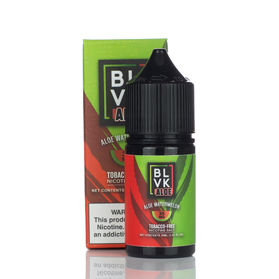 BLVK Aloe TFN Salt Aloe Watermelon 30ml (35mg) Best Sales Price - Salt Nic Vape Juice