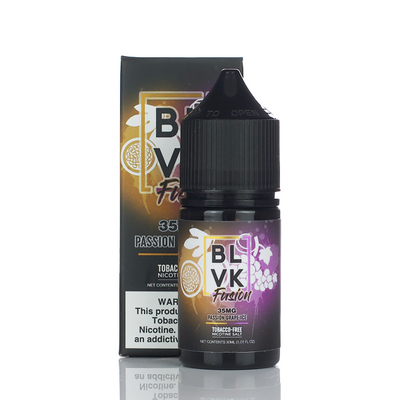 BLVK Fusion TFN Salt Passion Grape Ice 30ml (35mg) Best Sales Price - Salt Nic Vape Juice