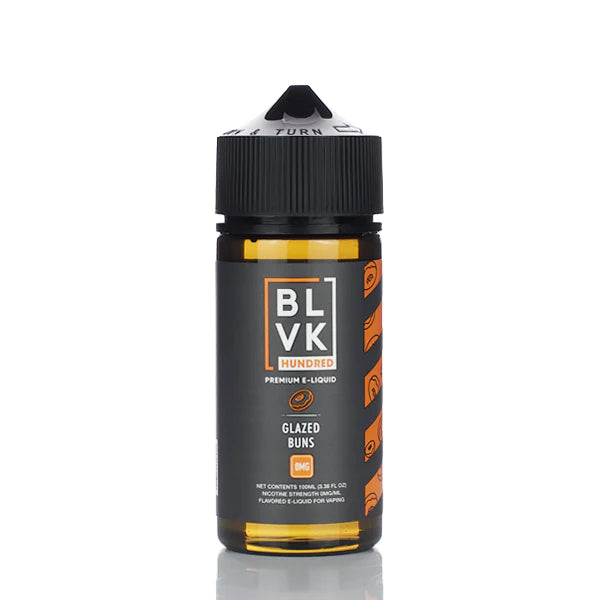 BLVK Hundred No Nicotine Vape Juice 100ml (Glazed Buns) Best Sales Price - eJuice