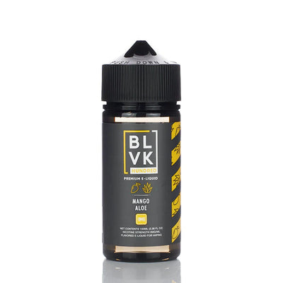 BLVK Hundred  No Nicotine Vape Juice 100ml (Mango Aloe)
