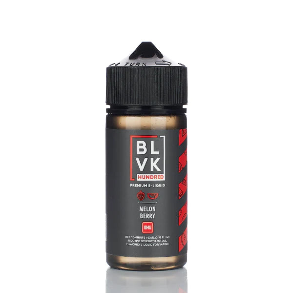 BLVK Hundred No Nicotine Vape Juice 100ml (Melon Berry) Best Sales Price - eJuice